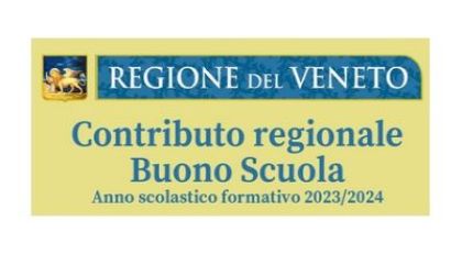 Contributo Regionale - Buono Scuola a.s. 2023/2024