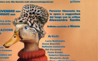 Esposizione artistica "VerdArte out-side", 29 novembre 24 -15 gennaio 2025