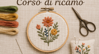 Copertina corso di ricamo Copertina corso di ricamo