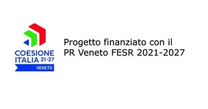 Banner Progetto finanziato con il PR Veneto FESR 2021-2027 Banner Progetto finanziato con il PR Veneto FESR 2021-2027