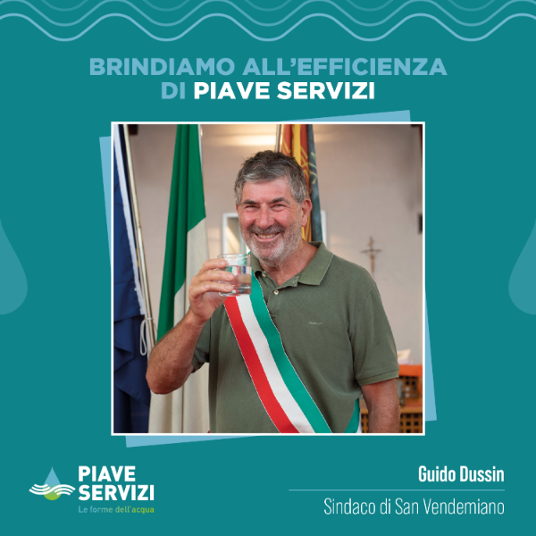 Brindiamo all'efficienza di Piave Servizi!